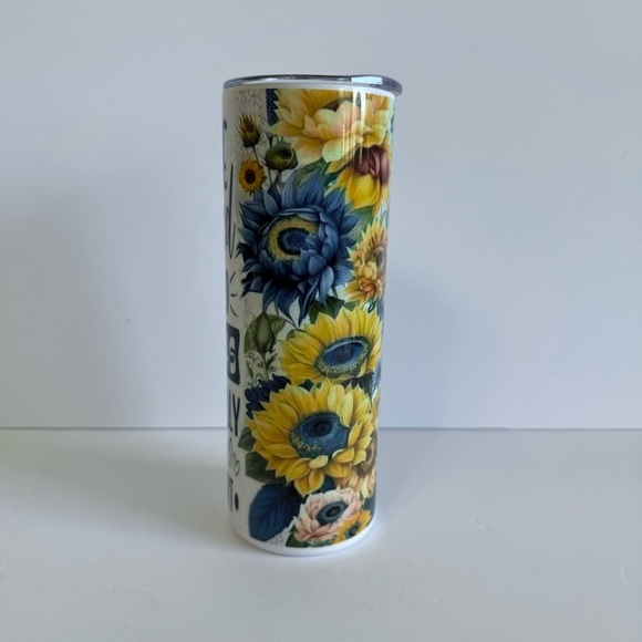 Floral Humor 20oz Skinny Tumbler - Picture 4 of 4